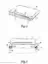 Fig. 02 - Tray door attachment structure for disk device