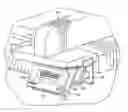 Fig. 01 - Table saw having a measurement and display system