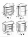 Fig. 02 - Modular fireplace cabinets