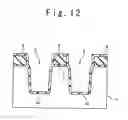 Fig. 13 - Semiconductor device with trench isolation structure and method of manufacturing the same