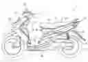 Fig. 01 - Motorcycle with inclination sensor