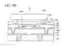 Fig. 09 - Electronic-parts-packaging structure in which a semiconductor chip is mounted on a wiring substrate and buried in an insulation film