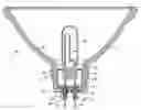 Fig. 01 - Method of manufacturing fluorescent lamps by securing leads within the lamp's eyelets without exerting external tension to the leads