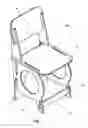 Fig. 03 - Interlocking furniture assembly with positive interlocking means