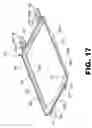 Fig. 18 - Liquid crystal display device protection structure for electronic equipment