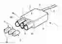 Fig. 01 - Electrical connector with closure elements