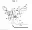 Fig. 10 - Operating pedal support structure