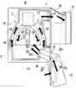 Fig. 01 - Projector lamp unit with air and light leakage prevention