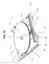 Fig. 11 - Stabilizing holographic disk medium against vibrations and/or controlling deflection of disk medium