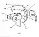 Fig. 02 - Safety device to make electrical plugs difficult to remove from electrical outlets