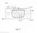 Fig. 06 - Connector encompassing 15-pin high density D-SUB pinout having additional pin capacity