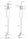 Fig. 11 - Annuloplasty device having a helical anchor and methods for its use