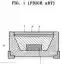 Fig. 02 - Light emitting diode module with heat spreading plate between capping layer and phosphor layer