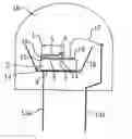 Fig. 01 - Semiconductor light emitting device with integrated electronic components