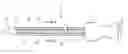 Fig. 01 - Ablation probe with ribbed insulated sheath