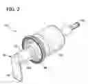 Fig. 03 - Soap dispensing pump head with vacuum applying drip guard member