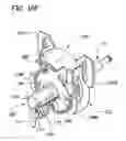 Fig. 19 - Soap dispensing pump head with vacuum applying drip guard member