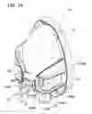 Fig. 23 - Soap dispensing pump head with vacuum applying drip guard member