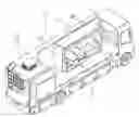 Fig. 01 - Slideout room with movable/removable endwalls and/or retractable ceiling