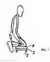 Fig. 06 - Multi-functional mobile seat platform apparatus for relieving aches or pains while working