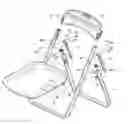 Fig. 01 - Foldable chair with pull rods