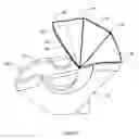 Fig. 03 - Extendable sunshade for child car seat