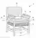 Fig. 01 - Chair with interchangeable upholstery