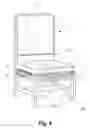 Fig. 09 - Chair with interchangeable upholstery