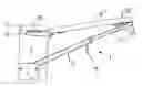 Fig. 01 - Spring loaded actuating arm for moving a flap of a piece of furniture