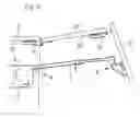 Fig. 09 - Spring loaded actuating arm for moving a flap of a piece of furniture