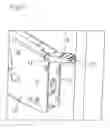 Fig. 10 - Spring loaded actuating arm for moving a flap of a piece of furniture
