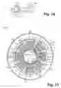 Fig. 15 - Armature, rotating electric machine, DC motor, and brushless motor