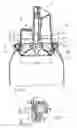 Fig. 02 - Foam head, and foam head with a propellant container