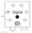 Fig. 01 - Touch screen device and operating method thereof