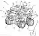 Fig. 01 - Underwater crawler vehicle having search and identification capabilities and methods of use