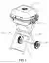 Fig. 02 - Collapsible barbecue cart