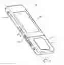 Fig. 01 - Portable terminal with hinge stopper