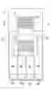 Fig. 01 - Flow detector element of thermosensible flow sensor