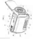 Fig. 02 - Electronic device having an exterior casing and a flat hard disk drive