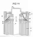 Fig. 10 - SECONDARY ELECTROCHEMICAL CELL WITH INCREASED CURRENT COLLECTING EFFICIENCY