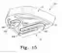 Fig. 10 - Tibial insert having multiple keels