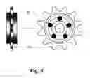 Fig. 07 - Gear box power control system for a small gasoline engine