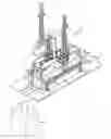 Fig. 01 - Apparatus with suction head for moving envelopes