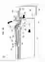 Fig. 20 - Ink cartridge attachment/detachment device and recording apparatus