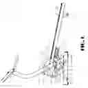 Fig. 07 - EXERCISE TREADMILL WITH POWER DRIVEN FOLDING DEVICE