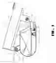 Fig. 10 - EXERCISE TREADMILL WITH POWER DRIVEN FOLDING DEVICE