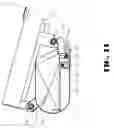 Fig. 12 - EXERCISE TREADMILL WITH POWER DRIVEN FOLDING DEVICE