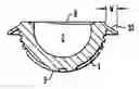 Fig. 01 - Flanged prosthetic acetabular cup