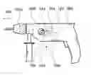 Fig. 01 - Hand-held tool comprising a shaft and a lifting bearing which is mounted on the shaft