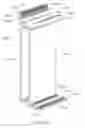 Fig. 35 - Printhead tile having thermal bend ink ejection actuator